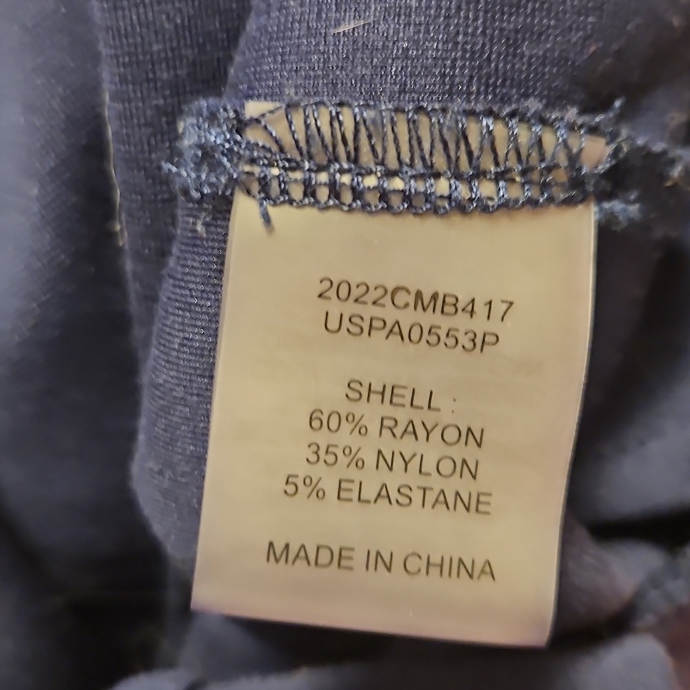 Petite Navy Stephanies Ponte Pant - Picture 4 of 4